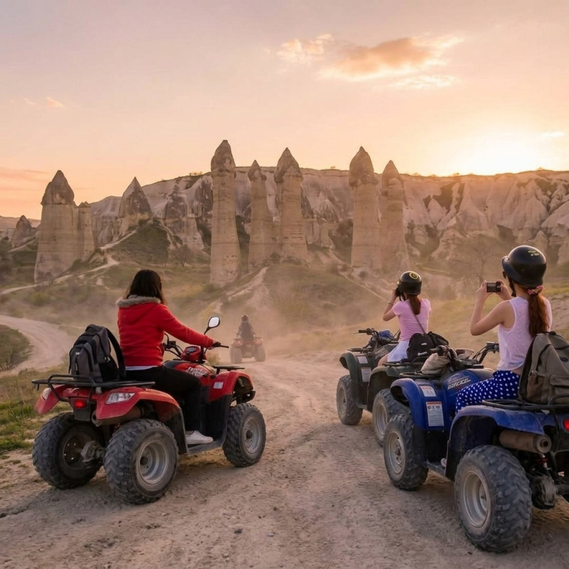ATV Tour Among Cappadocia Valleys at Sunset - Gallery image 4